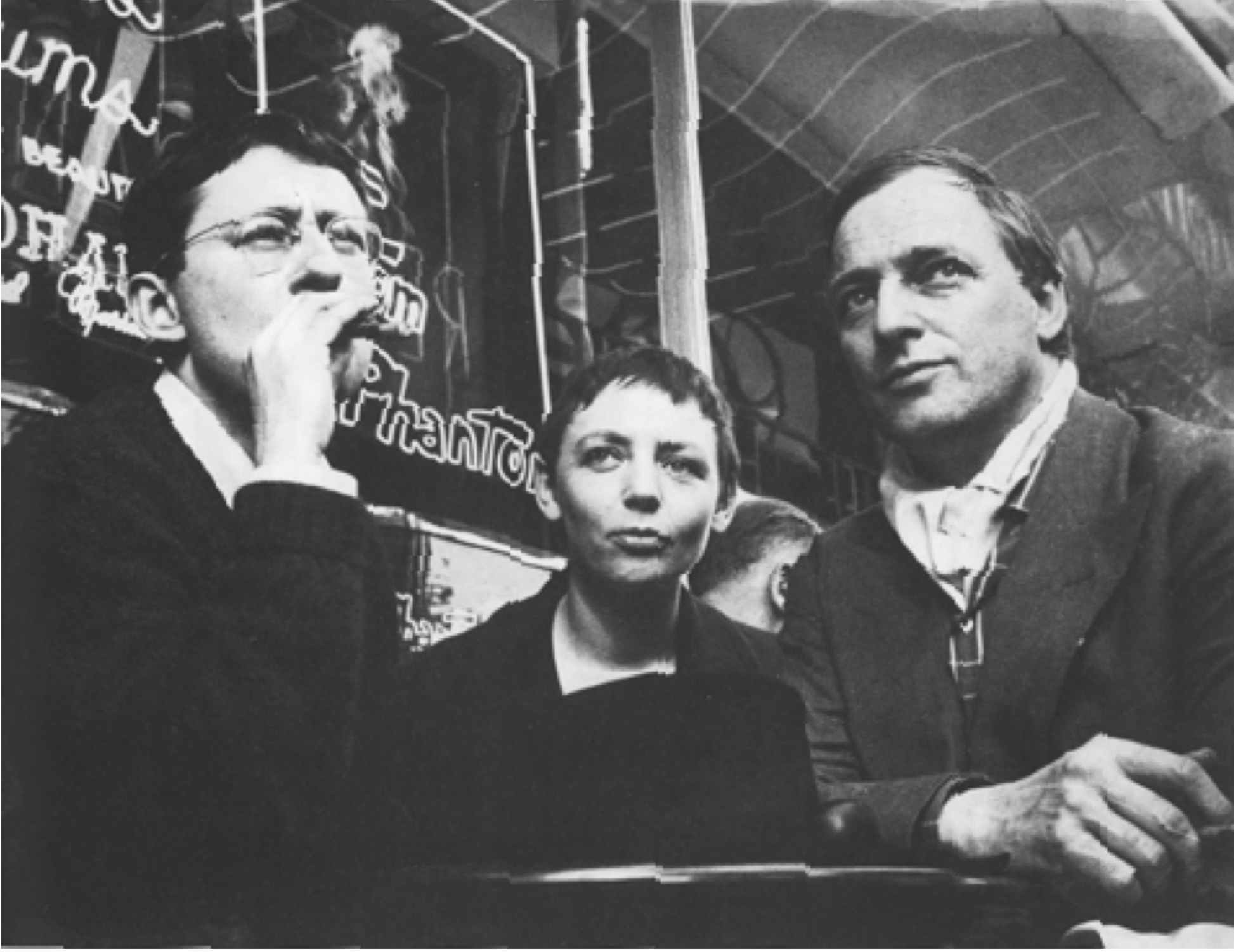 Guy Debord, Michele Bernstein e Ager Jorn Poco dopo la fondazione dell'internazionale situazionismo 